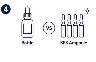 Bottle vs BFS Ampoule Packaging